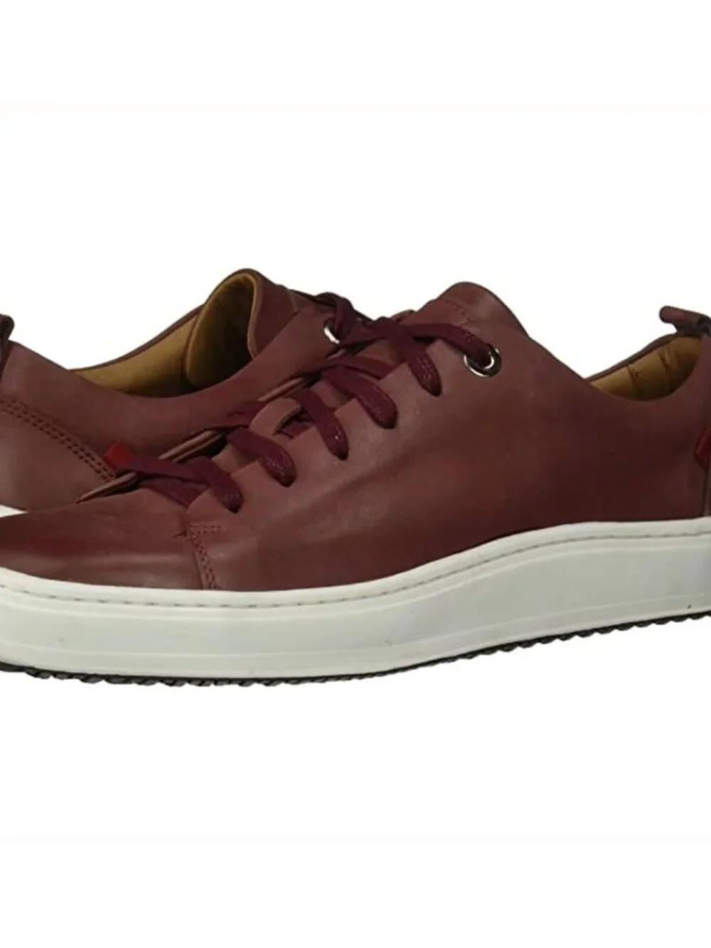 Men's Genuine Leather Union Square Sneaker (Rubi Washed)) - Size 9 (US) - New